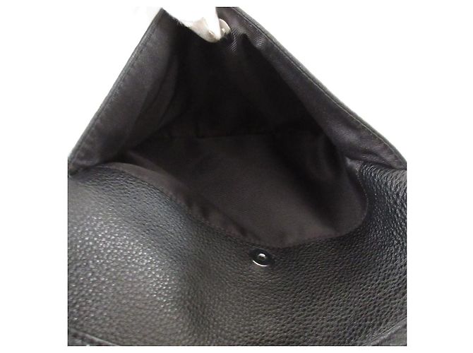 Autre Marque Bolso de hombro de cuero PAPILLONNER Negro - vista 9