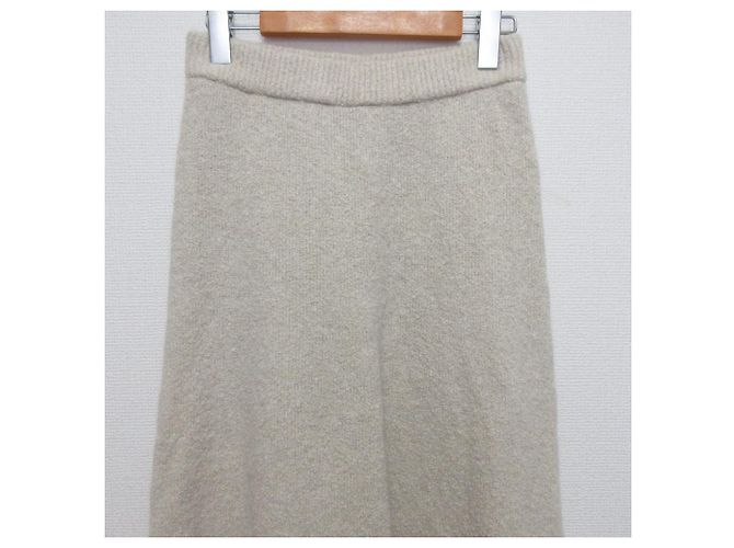 Autre Marque Gonna MUSE de Deuxieme Classe BLEND FOX BOUCLE Beige - vista 4
