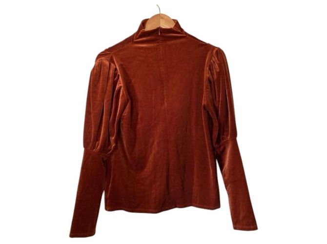 Autre Marque Haut Ameri Velour Marron - vue 2