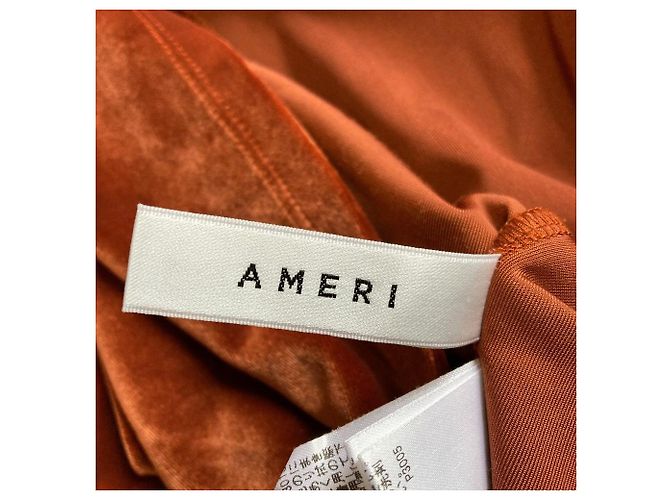 Autre Marque Haut Ameri Velour Marron - vue 5