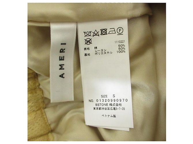 Autre Marque AMERI Jacquard-Set Gelb - Ansicht 10