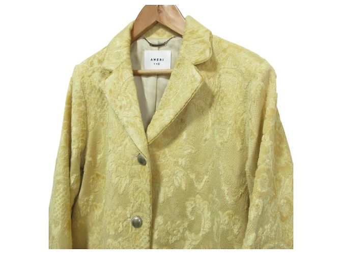 Autre Marque AMERI Jacquard-Set Gelb - Ansicht 4