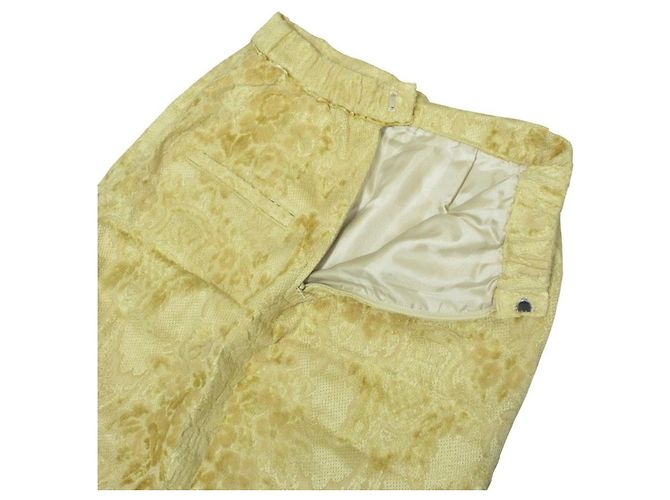 Autre Marque AMERI Jacquard-Set Gelb - Ansicht 8