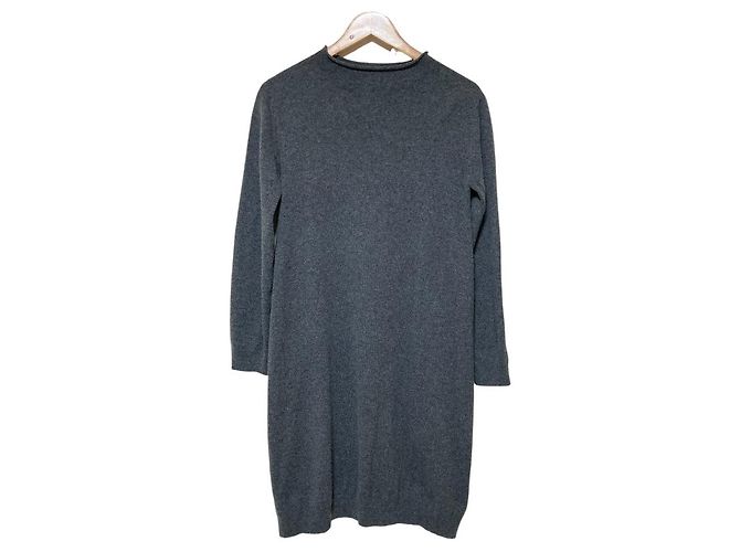 Autre Marque FABIANA FILIPPI Strickpullover mit Stehkragen aus Kaschmir-Mix Braun - Ansicht 2