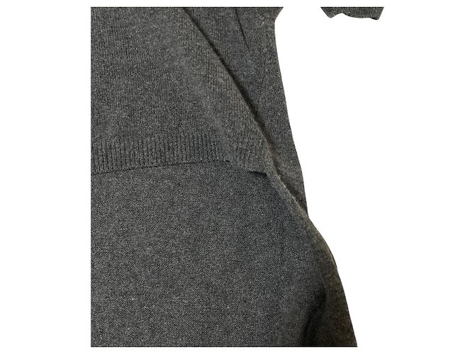 Autre Marque FABIANA FILIPPI Strickpullover mit Stehkragen aus Kaschmir-Mix Braun - Ansicht 3