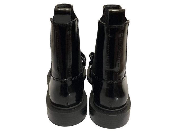 Autre Marque STACCATO Classic Chain Chelsea Stiefeletten Schwarz - Ansicht 4