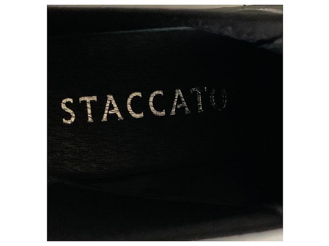 Autre Marque STACCATO Classic Chain Chelsea Stiefeletten Schwarz - Ansicht 8