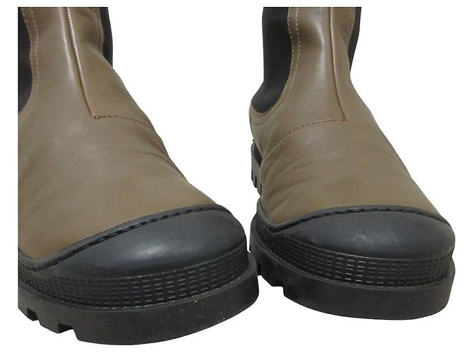 Botines Chelsea de piel Loewe Verde - vista 6