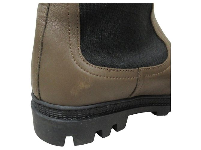 Botines Chelsea de piel Loewe Verde - vista 8