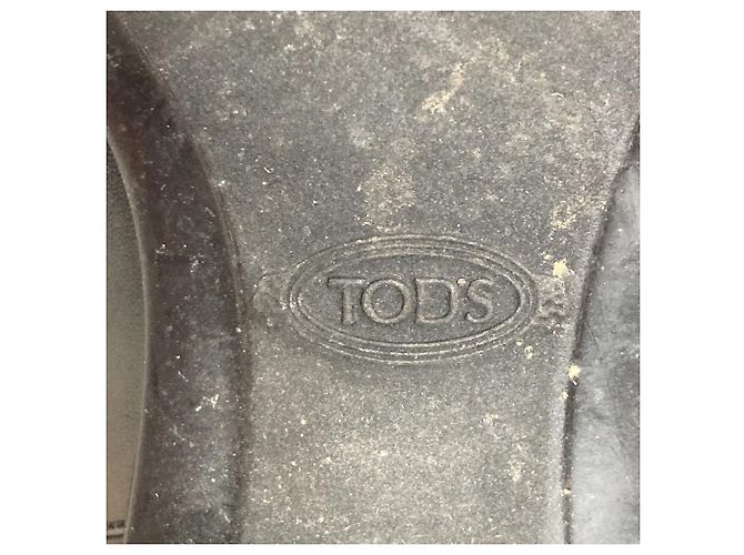 Stivali alti in pelle TOD'S Nero - vista 6
