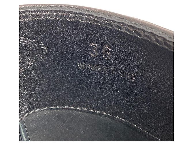 Stivali alti in pelle TOD'S Nero - vista 7
