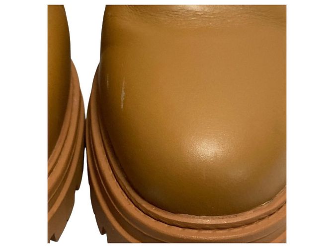 Autre Marque REMME Chelsea Boots aus Leder Braun - Ansicht 10