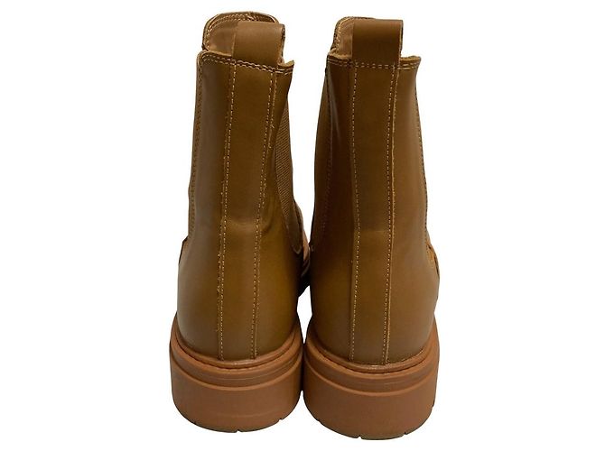 Autre Marque REMME Chelsea Boots aus Leder Braun - Ansicht 4