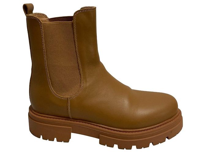 Autre Marque REMME Chelsea Boots aus Leder Braun - Ansicht 5