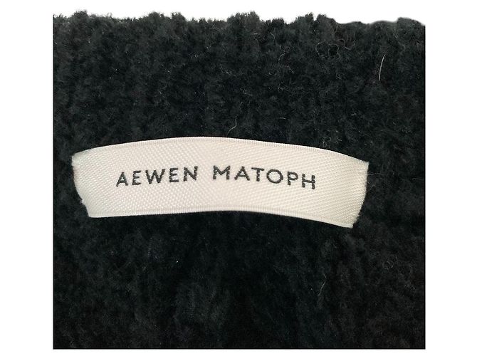 Autre Marque Maglione a trecce AEWEN MATOPH Nero - vista 4