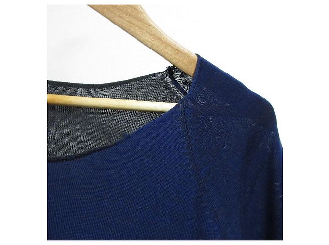 Autre Marque Jersey de punto de alta densidad Y's Yohji Yamamoto Azul Azul marino - vista 5