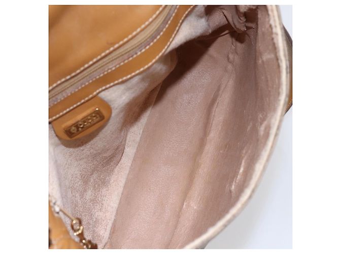 Borsa Gucci Micro GG Supreme Web Sherry Line in PVC beige 001 115 0914 Autentica BA7111 - vista 10