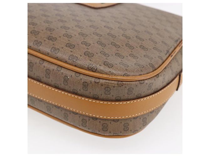Borsa Gucci Micro GG Supreme Web Sherry Line in PVC beige 001 115 0914 Autentica BA7111 - vista 15