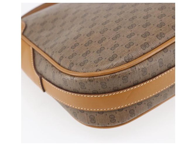 Borsa Gucci Micro GG Supreme Web Sherry Line in PVC beige 001 115 0914 Autentica BA7111 - vista 16