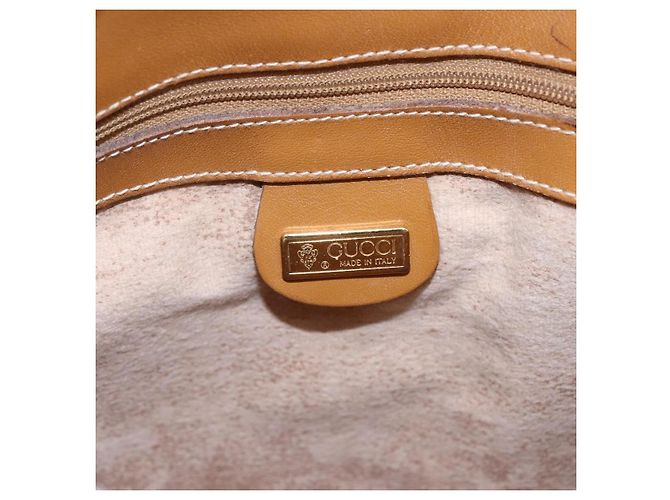 Borsa Gucci Micro GG Supreme Web Sherry Line in PVC beige 001 115 0914 Autentica BA7111 - vista 18