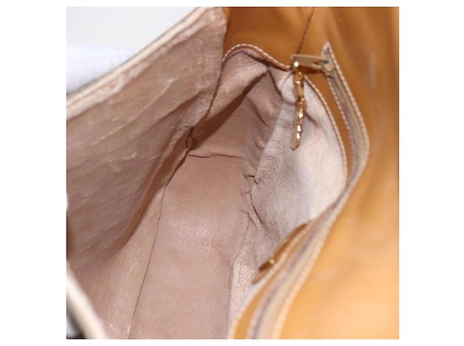 Borsa Gucci Micro GG Supreme Web Sherry Line in PVC beige 001 115 0914 Autentica BA7111 - vista 20