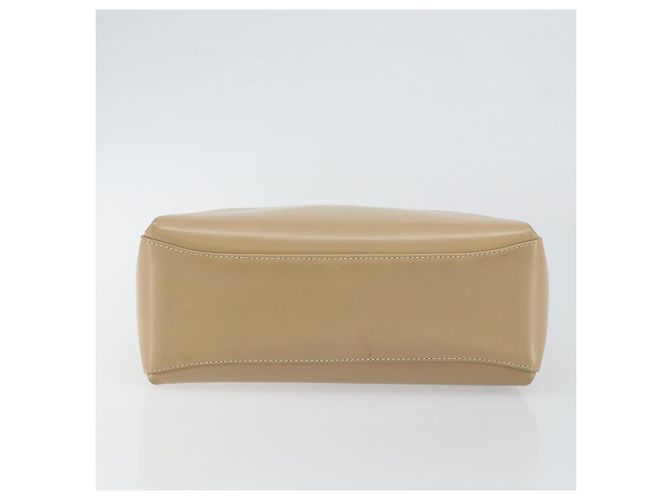 Borsa a tracolla GUCCI in pelle beige e oro, autentica, codice articolo ep11343. - vista 9
