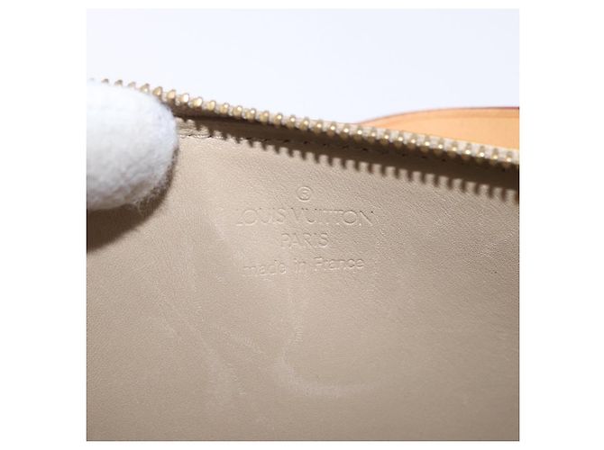 LOUIS VUITTON Monogram Vernis Lexington Pouch Beige M91010 LV - vista 19