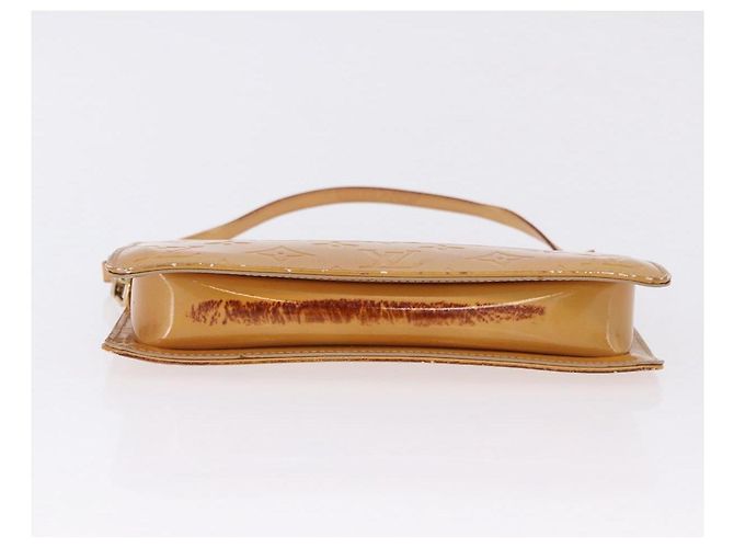 LOUIS VUITTON Monogram Vernis Lexington Pouch Beige M91010 LV - vista 7