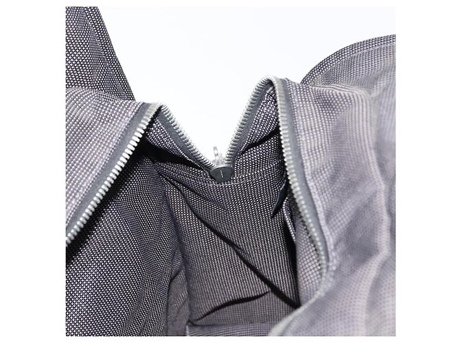 Hermès Hermes Her Line Rucksack aus silbergrauem Canvas, authentisch 145996 - Ansicht 20
