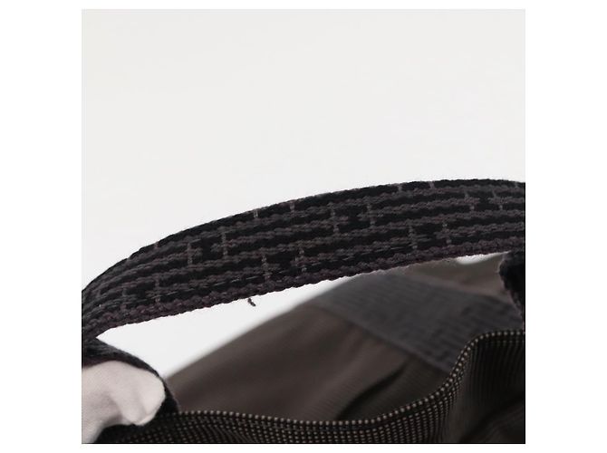Hermès Hermes Her Line Rucksack aus silbergrauem Canvas, authentisch 145996 - Ansicht 7
