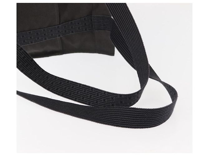 Hermès Hermes Her Line Rucksack aus silbergrauem Canvas, authentisch 145996 - Ansicht 9