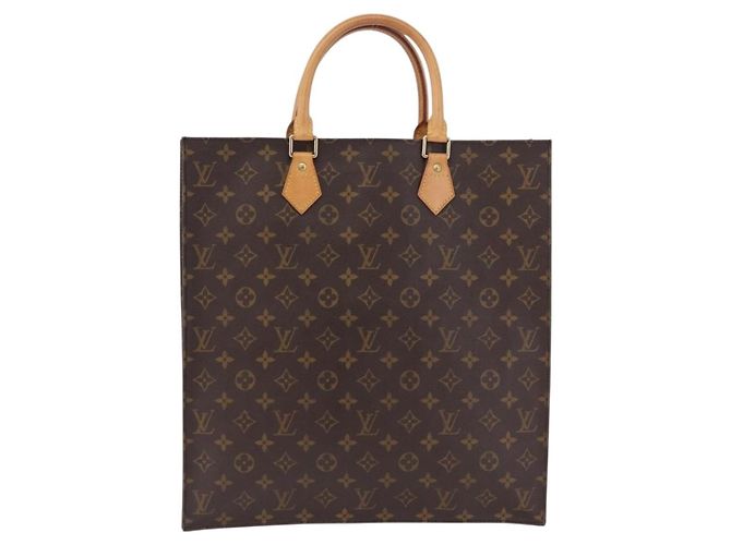 LOUIS VUITTON Monogram Sac Plat Hand Bag M51140 LV - vista 13