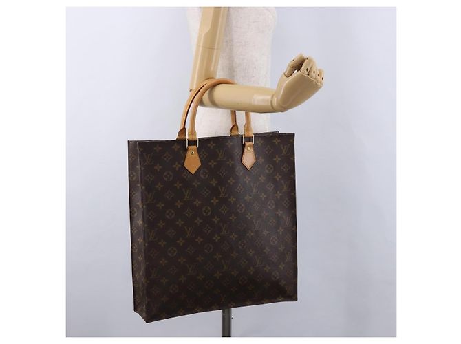 LOUIS VUITTON Monogram Sac Plat Hand Bag M51140 LV - vista 20
