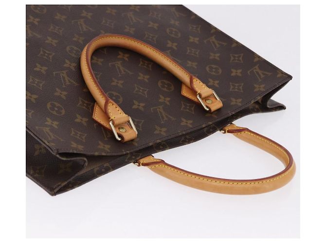 LOUIS VUITTON Monogram Sac Plat Hand Bag M51140 LV - vista 6