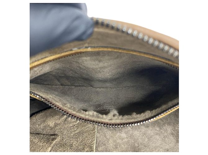 Borsa a tracolla Bottega Veneta in pelle Intrecciato Marrone - vista 10