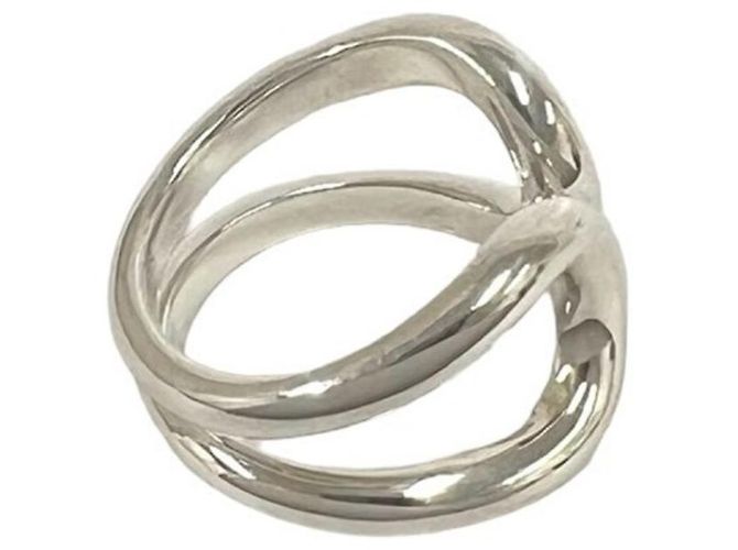 Ring Hermès Anello a fascia Hermes Lima PM in argento sterling - vista 5