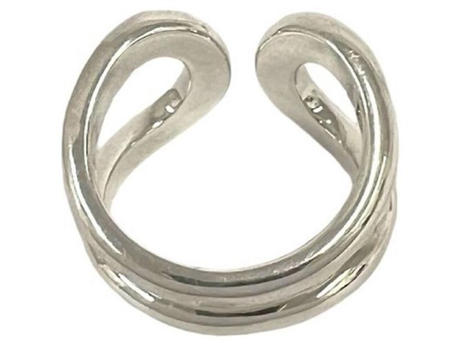 Ring Hermès Anello a fascia Hermes Lima PM in argento sterling - vista 6