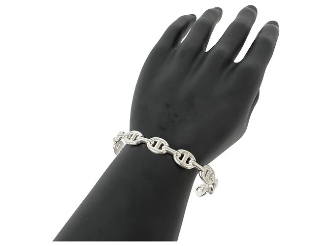 Hermès HERMES Bracelete Hermes Enchainée Prata - vista 2