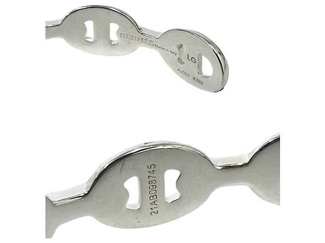 Hermès HERMES Bracelete Hermes Enchainée Prata - vista 3