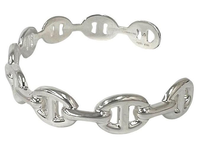 Hermès HERMES Bracelete Hermes Enchainée Prata - vista 4