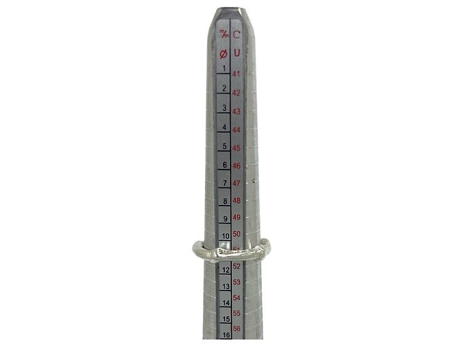 Autre Marque Anello Tiffany Vintage Bamboo Band Argento - vista 7
