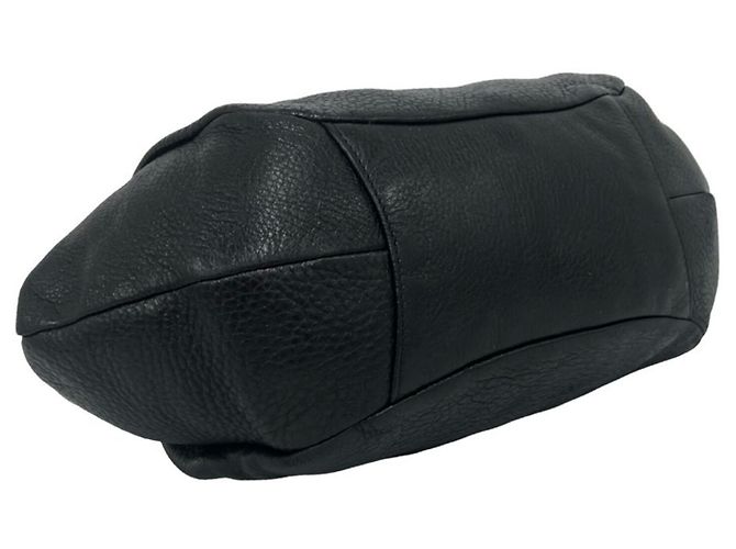 Prada Black Vitello Daino Leather Handbag - view 7