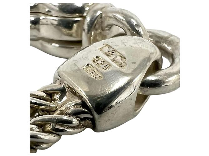 Autre Marque Bracciale Tiffany Vintage Twist Rope Argento - vista 3