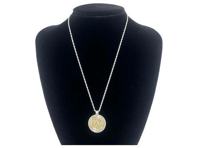 Autre Marque Colar St. Christopher Tiffany & Co. Prata Dourado - vista 2