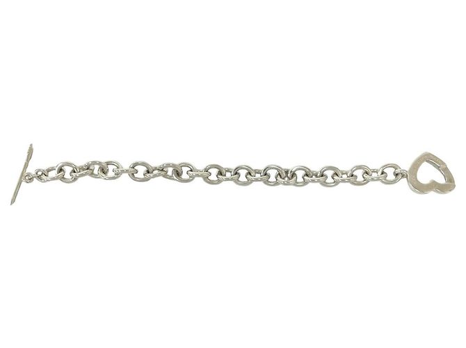 Autre Marque Bracciale Tiffany Vintage Heart Arrow Argento - vista 6