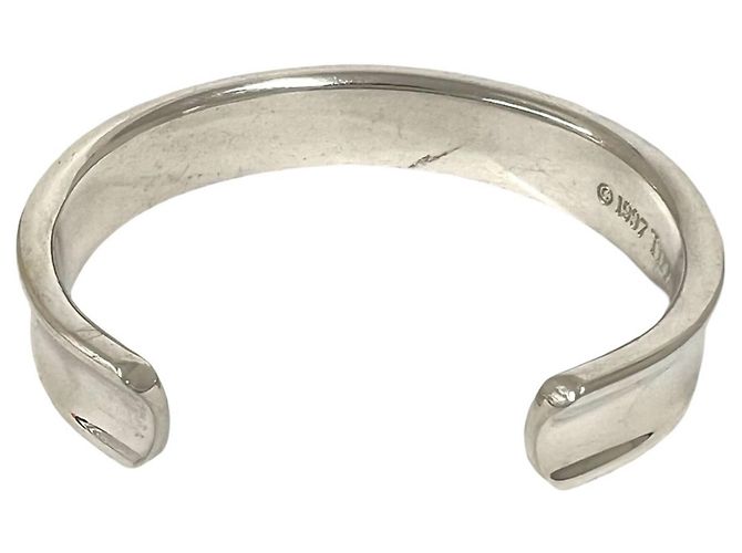 Autre Marque Bracciale rigido stretto Tiffany Vintage Argento - vista 5