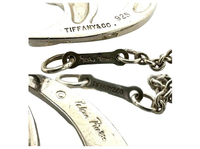 Autre Marque Collana Tiffany Vintage Crescent Moon - vista 3