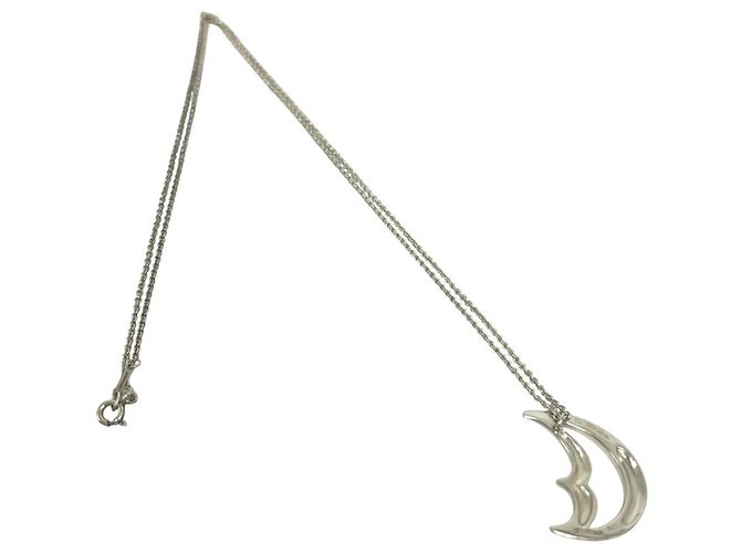 Autre Marque Collana Tiffany Vintage Crescent Moon - vista 7