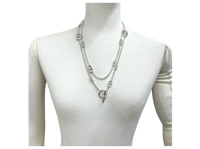 Hermès Collana Hermes Vintage Farandole Argento - vista 2