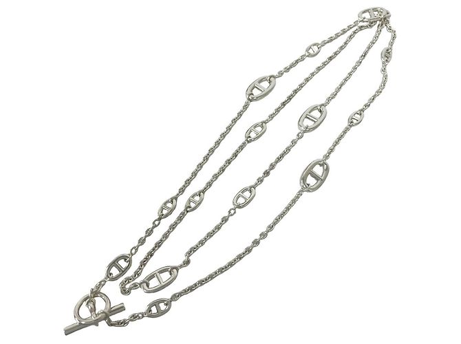 Hermès Collana Hermes Vintage Farandole Argento - vista 6